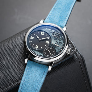 Baby Blue Alcantara Signature Strap - Image 2