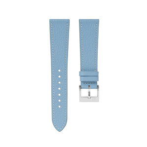Delugs Baby Blue Chevre Slim Strap Handcrafted Leather Watch Strap