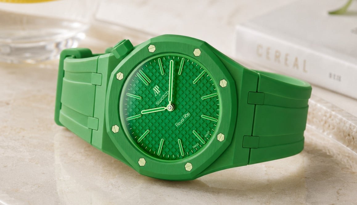 What if the Audemars Piguet x Swatch Royal Pop actually came with a strap? Delugs founder Kenneth Kuan has an idea