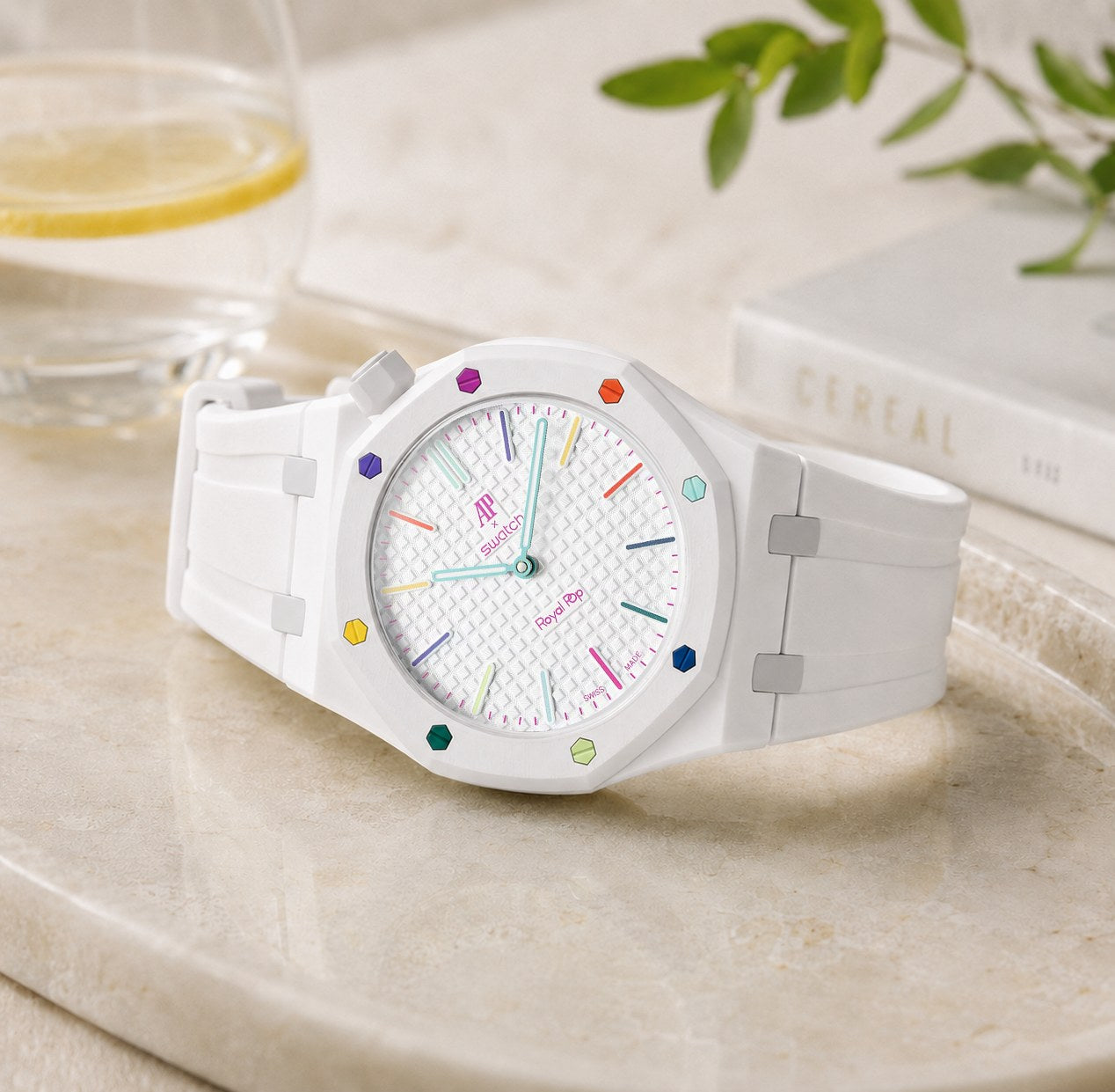 It Sounds Like the Swatch x AP Royal Pop Is Getting a Strap After All. Just not from Swatch.